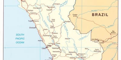 નકશો પેરુ સ્ટેટ્સ