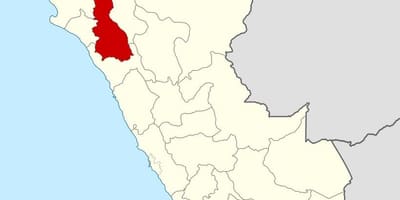 નકશો cajamarca પેરુ